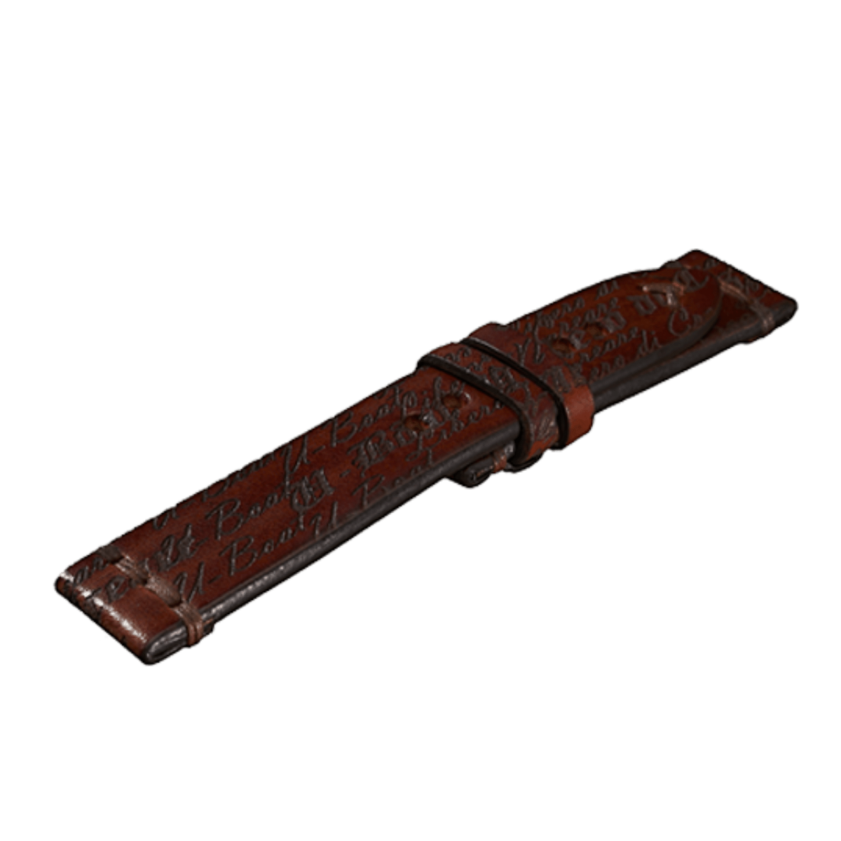 U-Boat horlogeband Libero di Creare 22/20 Maronne 8537/L/Z