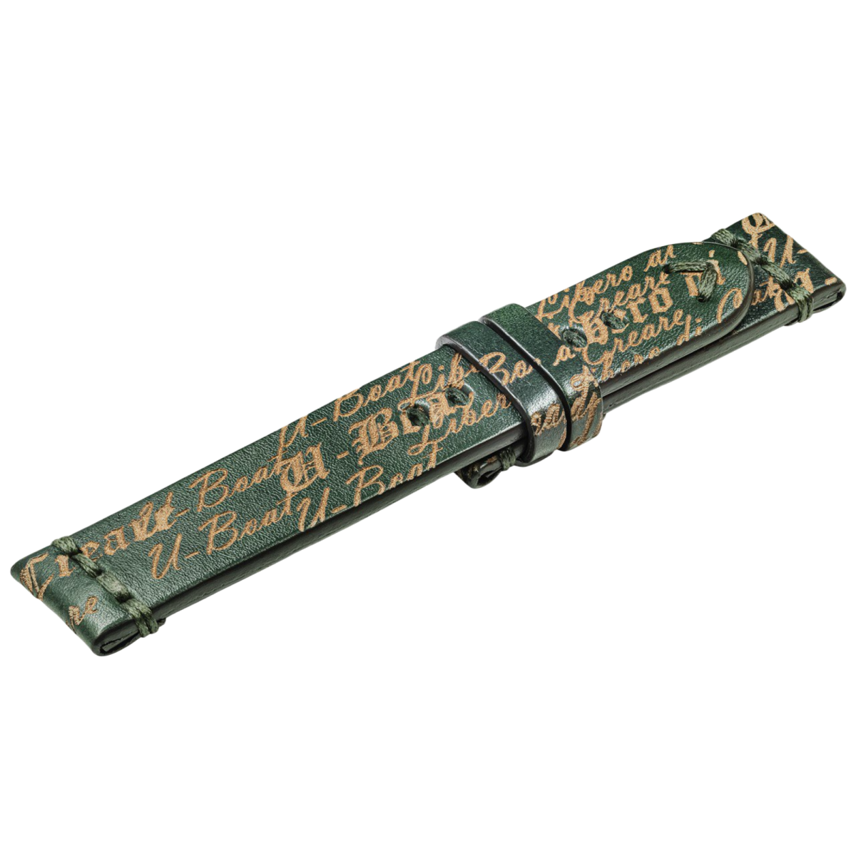 U-Boat horlogeband Libero di Creare 20/20 Verde 8750/Z