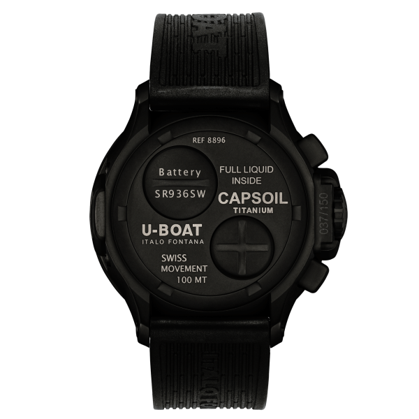 U-Boat Darkmoon Capsoil Chrono Titanio DLC 8896