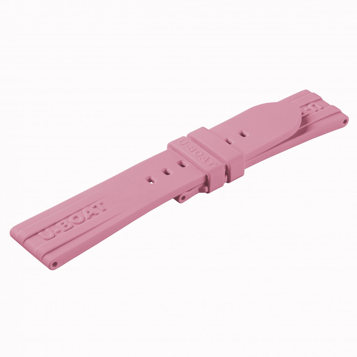 U-Boat horlogeband 22/20 Rubber Pink 8974/Z
