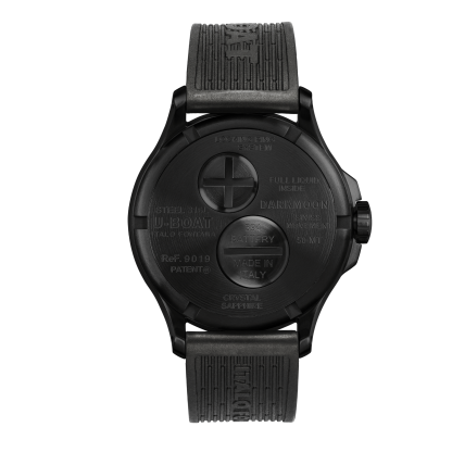 U-Boat Darkmoon 40 MM Black IPB Horloge 9019