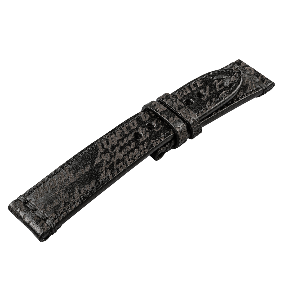 U-Boat horlogeband Libero di Creare 22/22 Nero 9185/Z