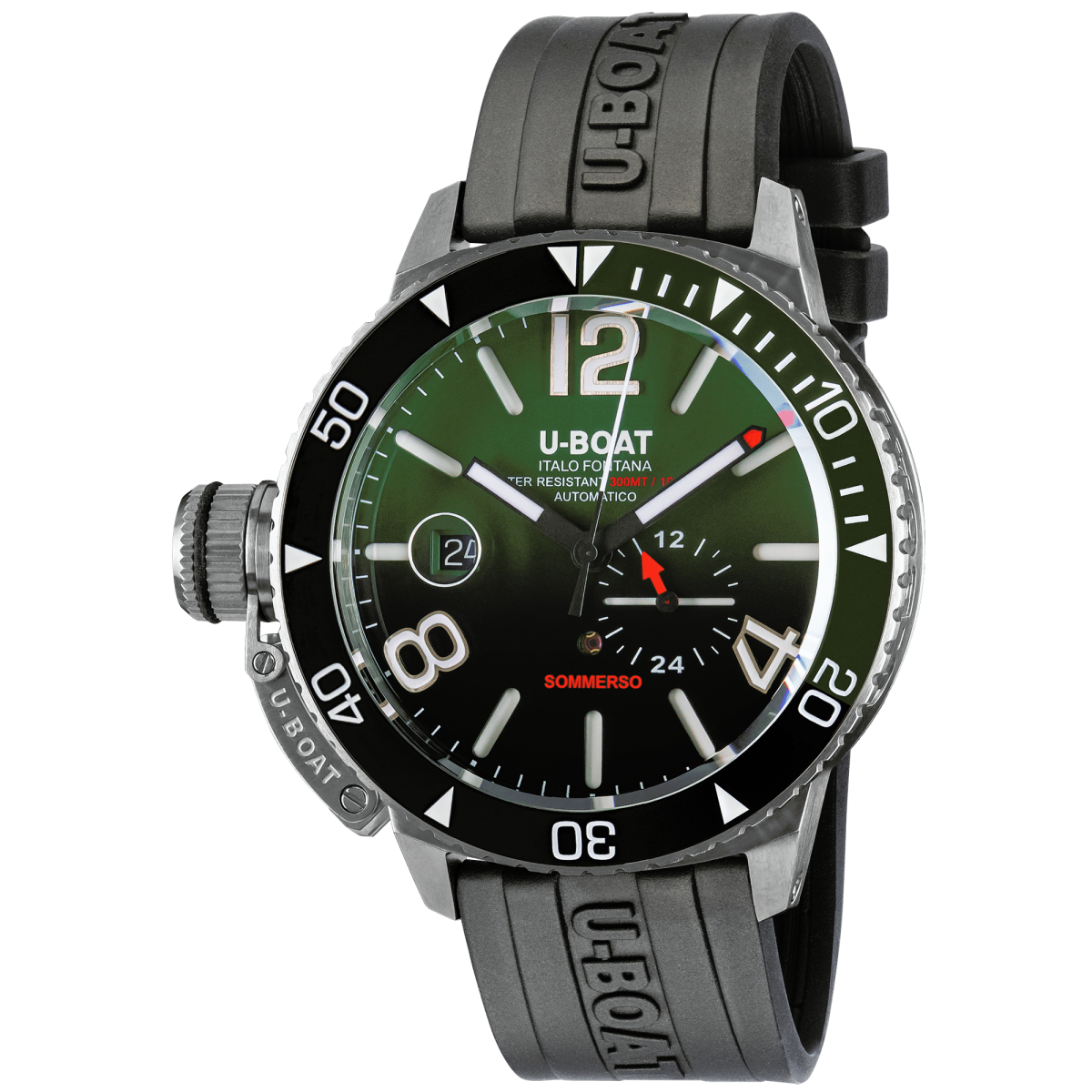 U-Boat Sommerso Ceremic Green horloge 9520