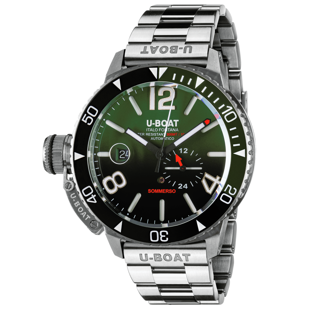 U-Boat Sommerso Ceremic Green/MT horloge 9520/MT