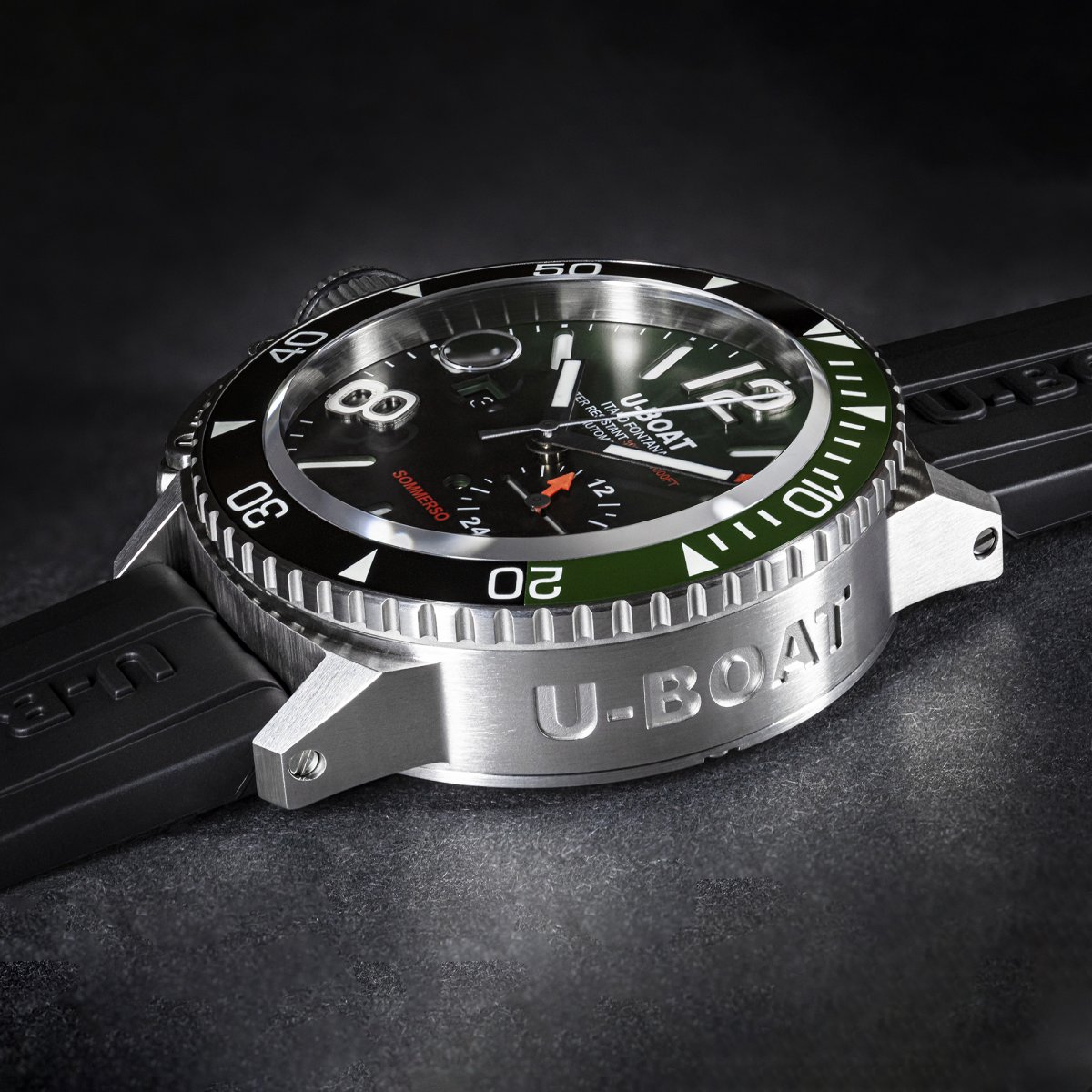 U-Boat Sommerso Ceremic Green horloge 9520