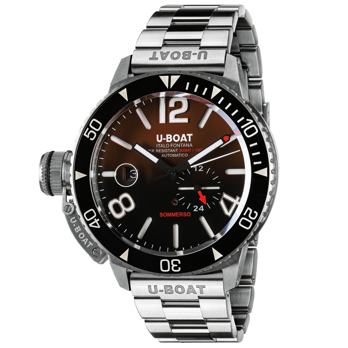 U-Boat Sommerso Ceremic Bordeaux/MT horloge 9521/MT