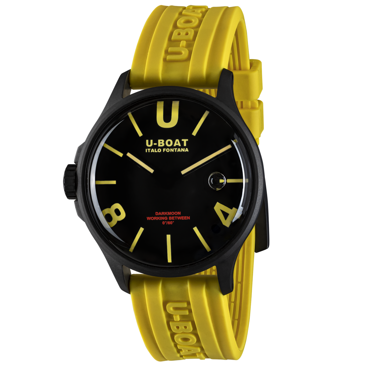U-Boat Darkmoon 44MM BK Yellow PVD horloge 9522