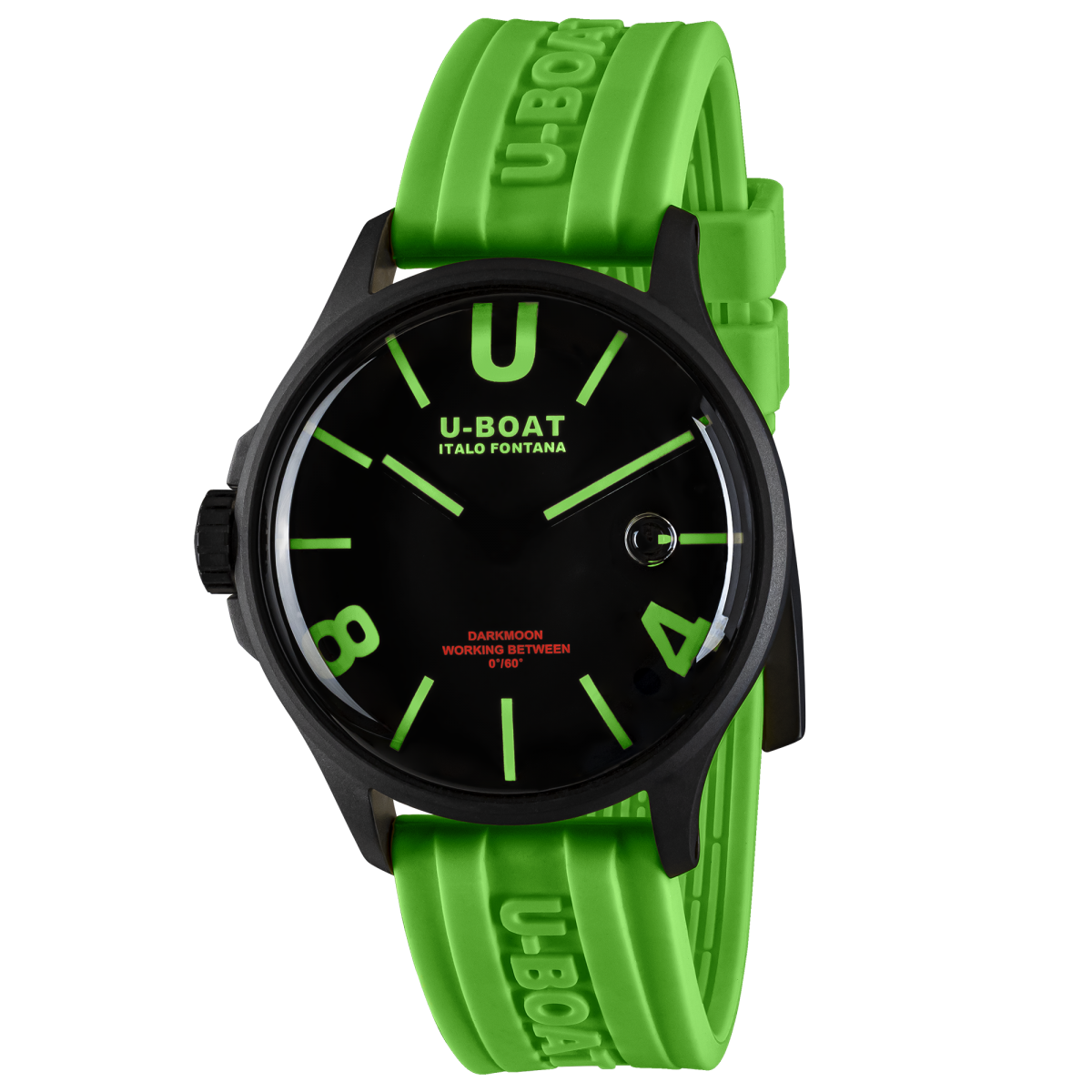 U-Boat Darkmoon 44MM BK Green PVD horloge 9534