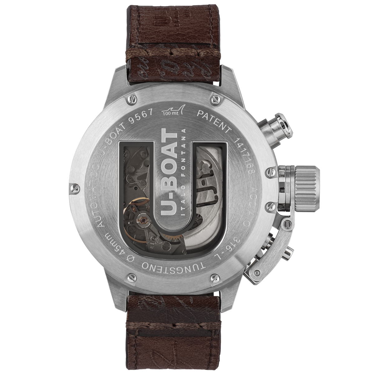 U-Boat Classico 45mm Tungsteno CAS1 horloge 9567