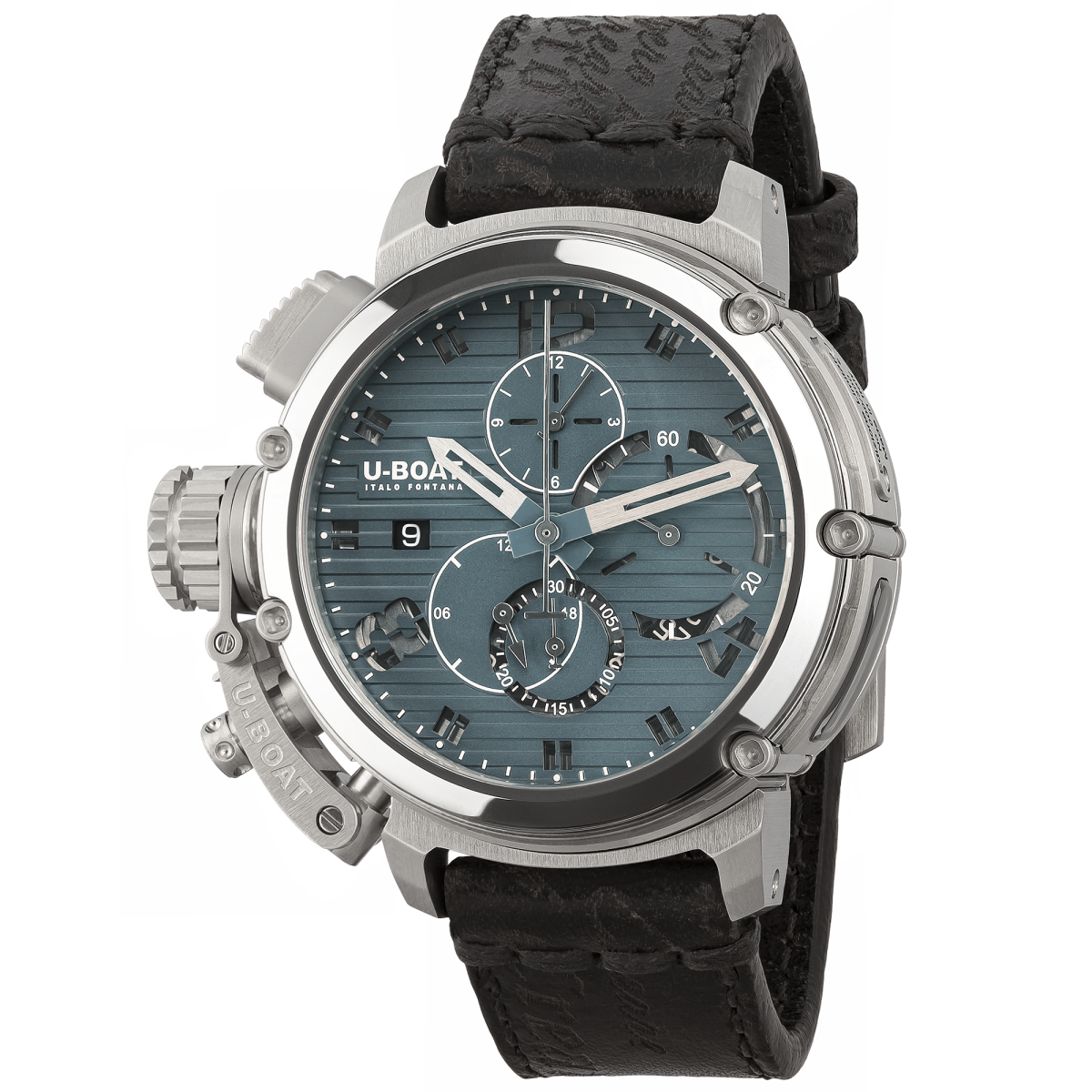 U-Boat Chimera 46mm Chrono SS Blu 9589