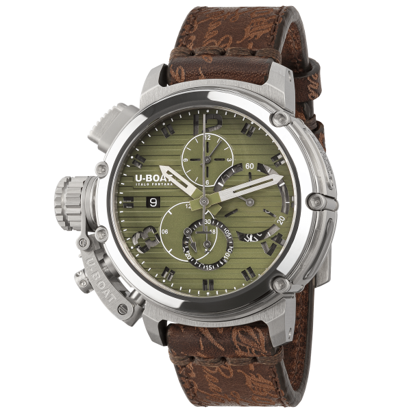 U-Boat Chimera 46mm Chrono SS Verde 9591