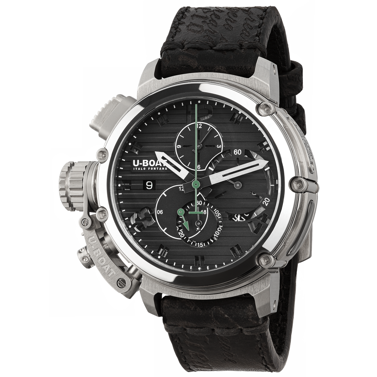 U-Boat Chimera 46MM Chrono SS Nero 9592
