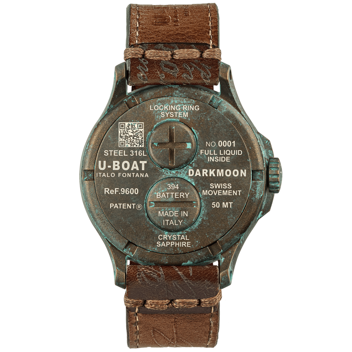 U-Boat Darkmoon 44mm Unico horloge 9600