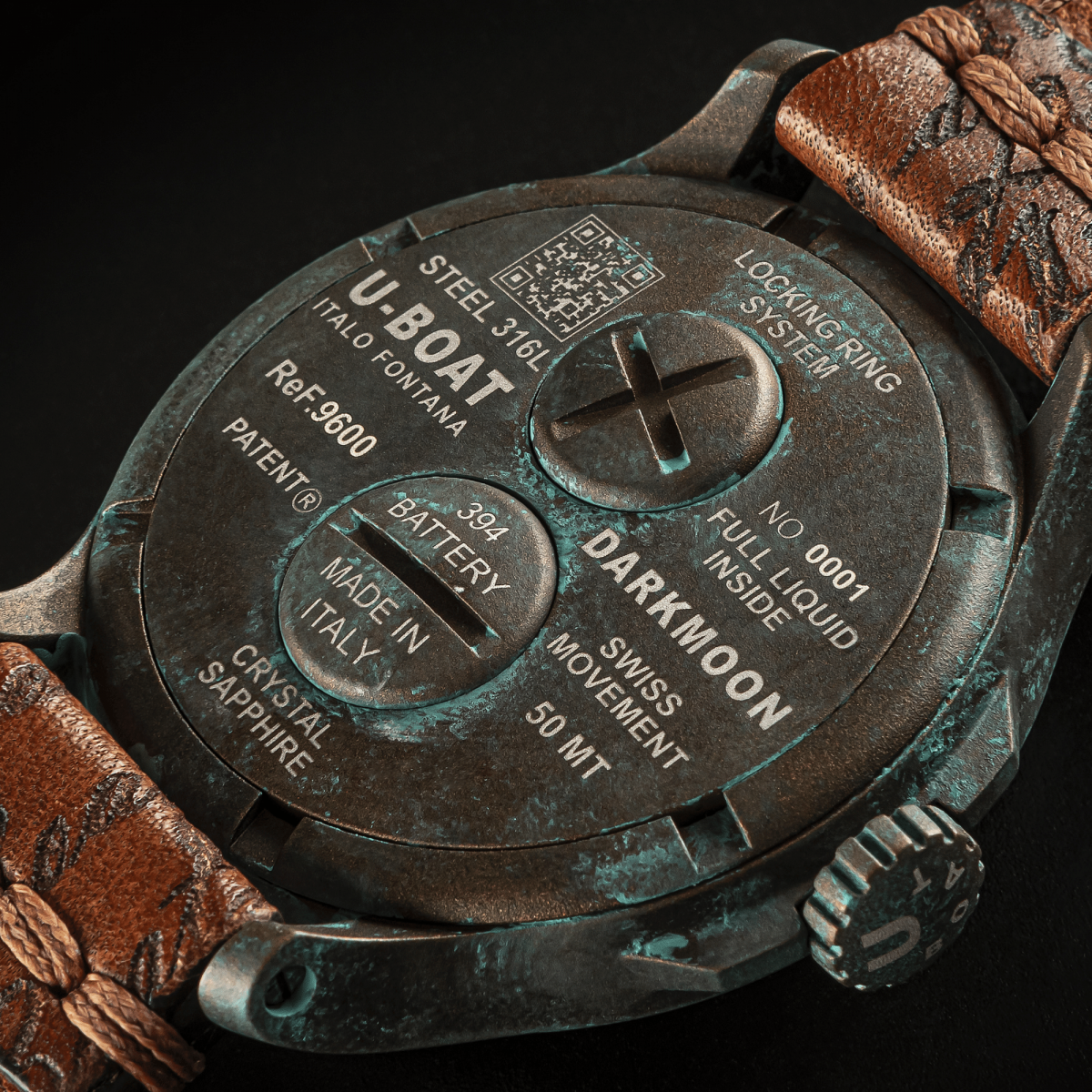 U-Boat Darkmoon 44mm Unico horloge 9600