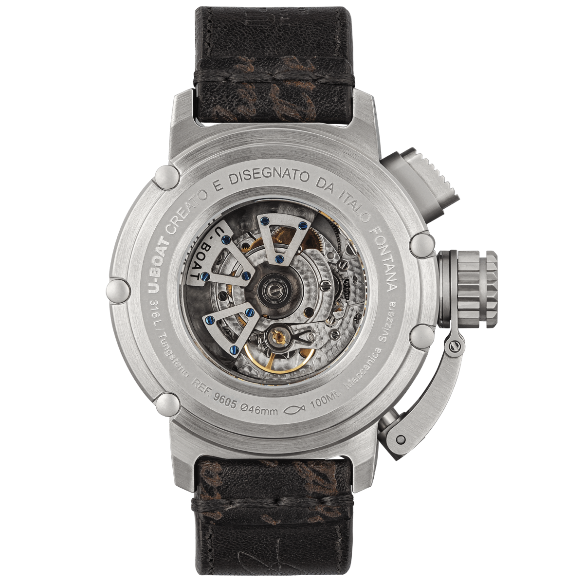 U-Boat Chimera 46mm SS Nero horloge 9605