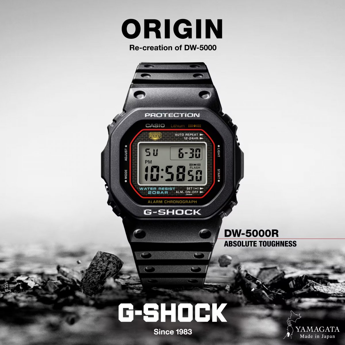 G-Shock Origin horloge DW-5000R-1AER