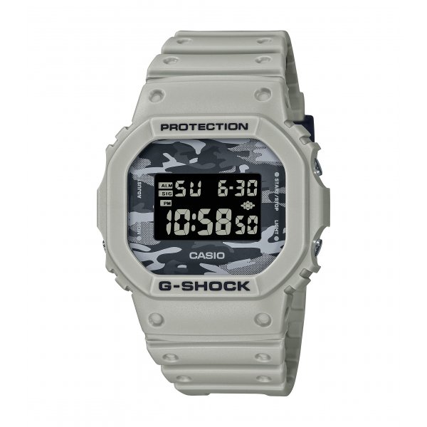G-Shock Classic Style DW-5600CA-8ER Dial Camo Utility horloge