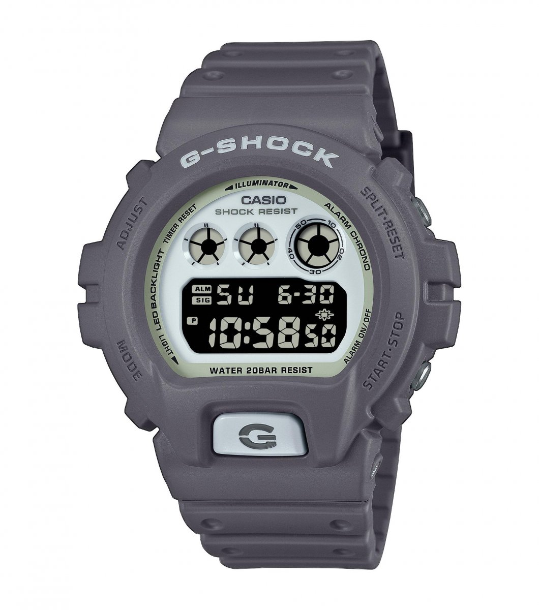 G-Shock Classic Hidden Glow horloge DW-6900HD-8ER