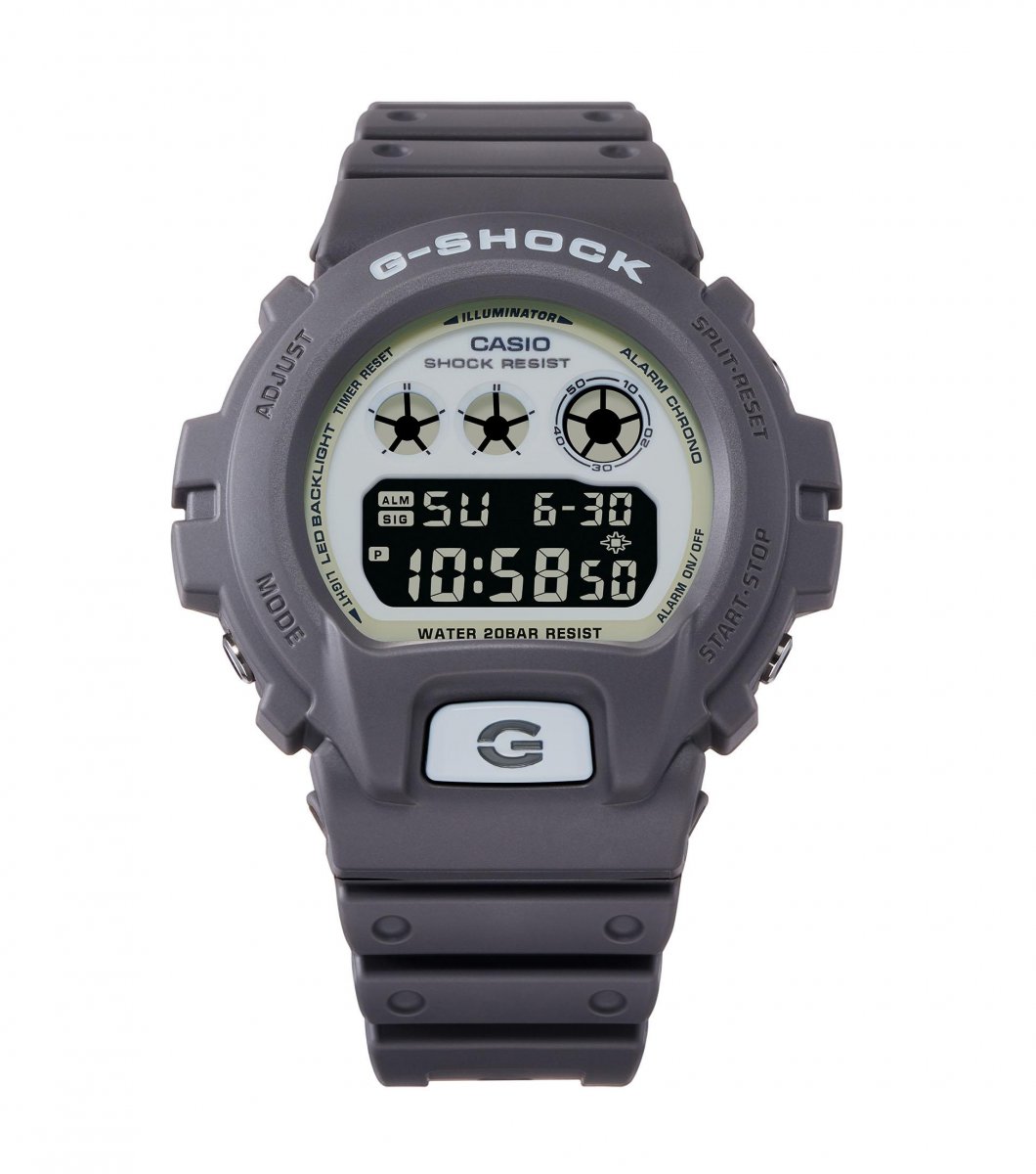 G-Shock Classic Hidden Glow horloge DW-6900HD-8ER