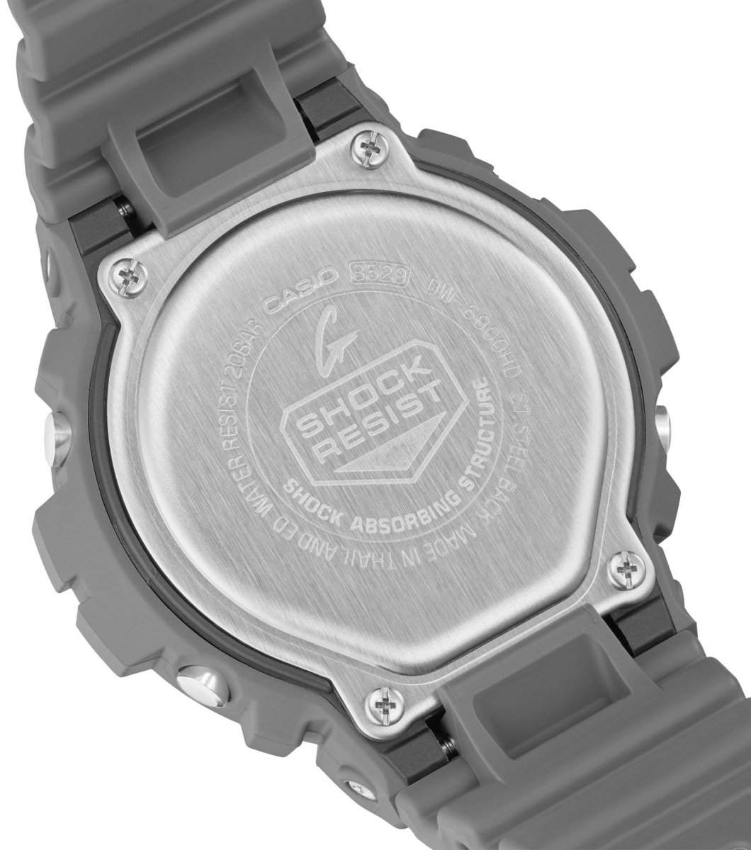 G-Shock Classic Hidden Glow horloge DW-6900HD-8ER