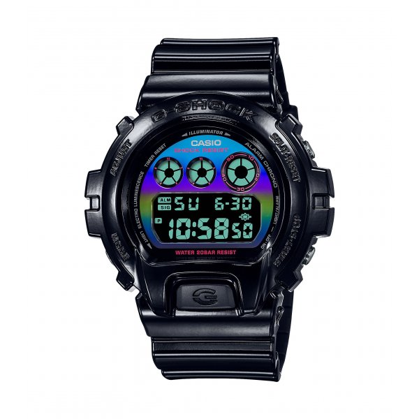 G-Shock Classic Style DW-6900RGB-1ER Virtual Rainbow horloge
