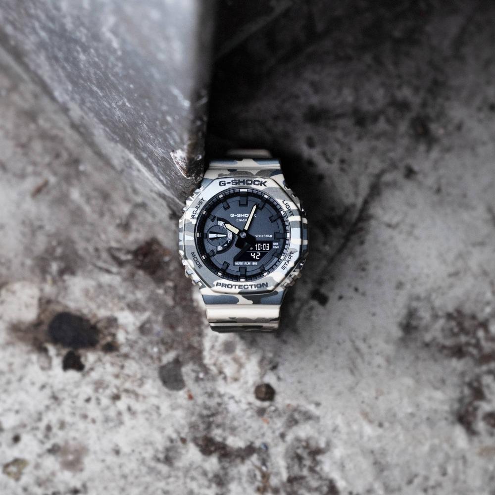G-Shock Classic Style Camo horloge GA-2100CM-5AER