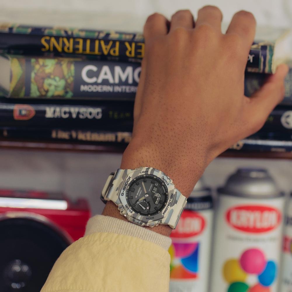 G-Shock Classic Style Camo horloge GA-2100CM-5AER