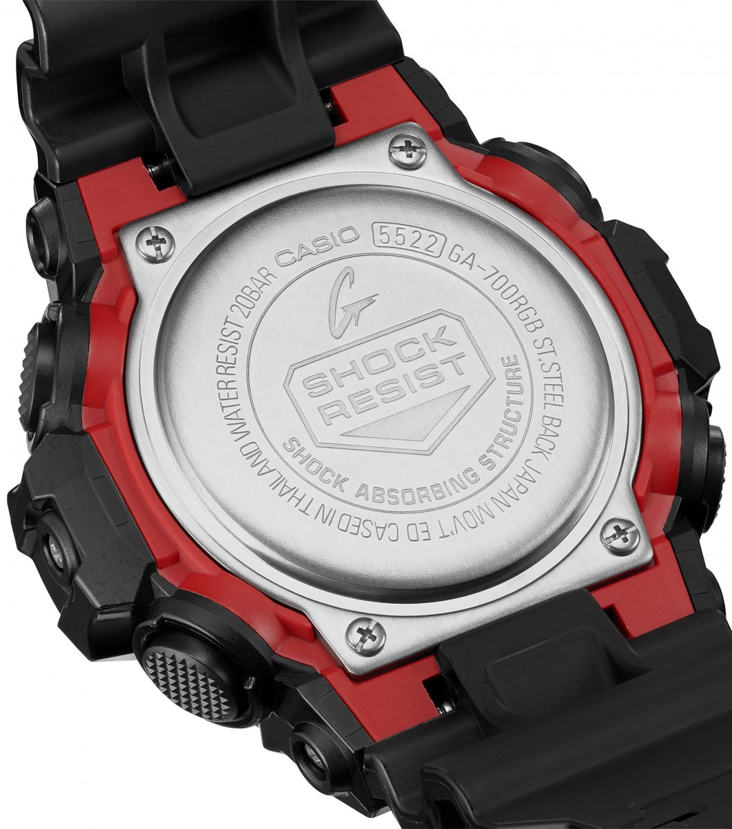 G-Shock Classic Style GA-700RGB-1AER Virtual Rainbow horloge