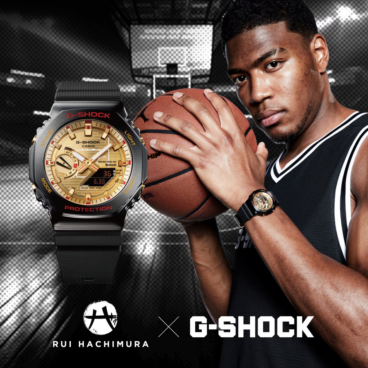 G-Shock Rui Hachimura Limited Edition GBM-2100RH-1AER