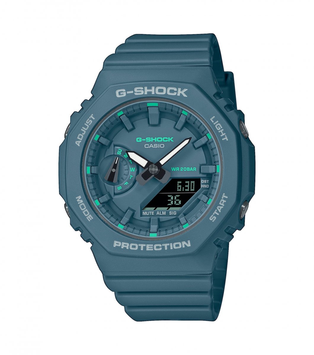 G-Shock G-MS GMA-S2100GA-3AER Green Accent Colors horloge