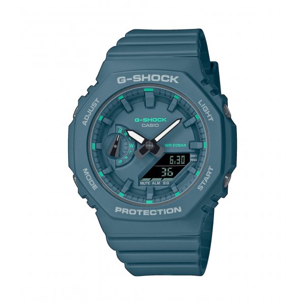 G-Shock G-MS GMA-S2100GA-3AER Green Accent Colors horloge