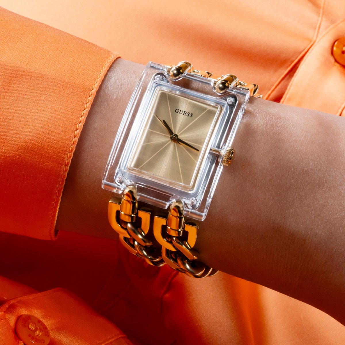 Guess Watches Mod Heavy Metal horloge GW0669L1