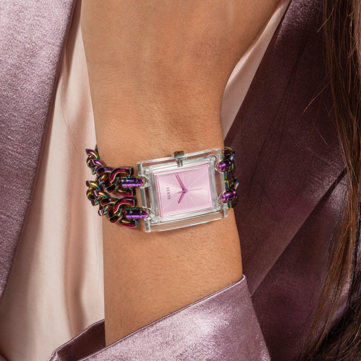 Guess Watches Mod Heavy Metal horloge GW0669L2