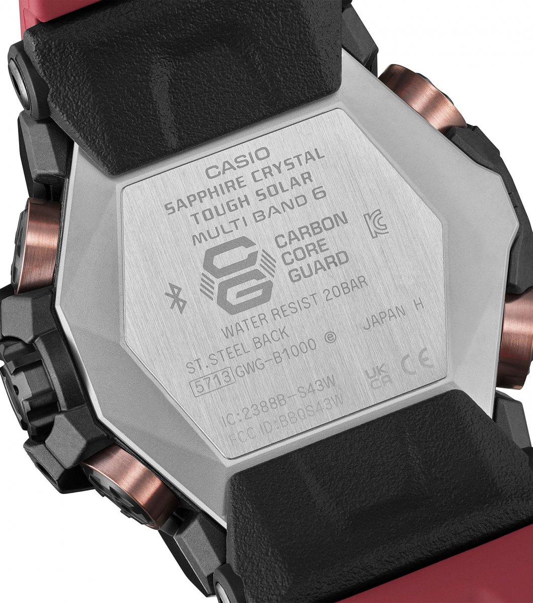 G-Shock Mudmaster horloge GWG-B1000-1A4ER