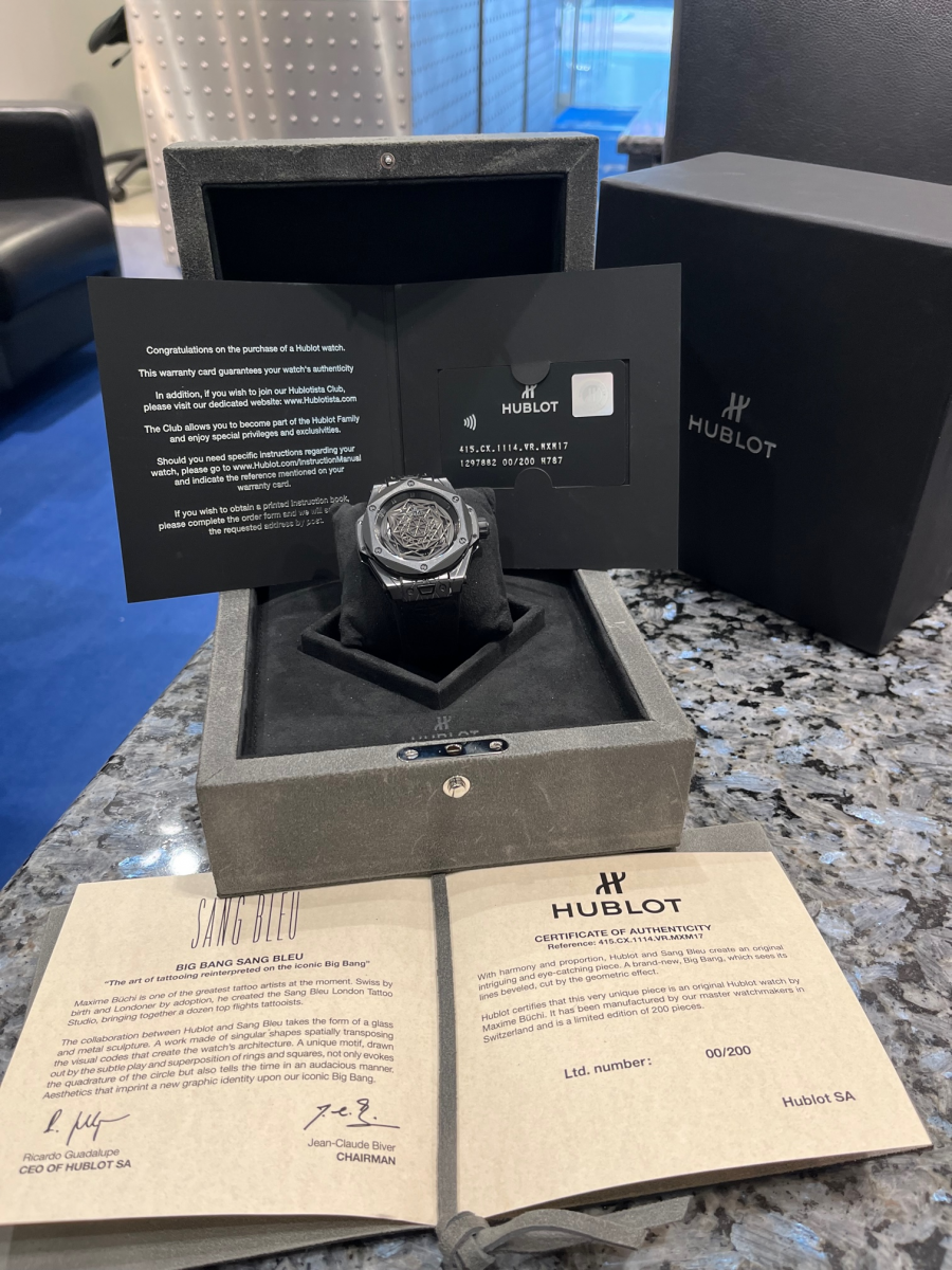 Hublot Big Bang Sang Bleu 00/200