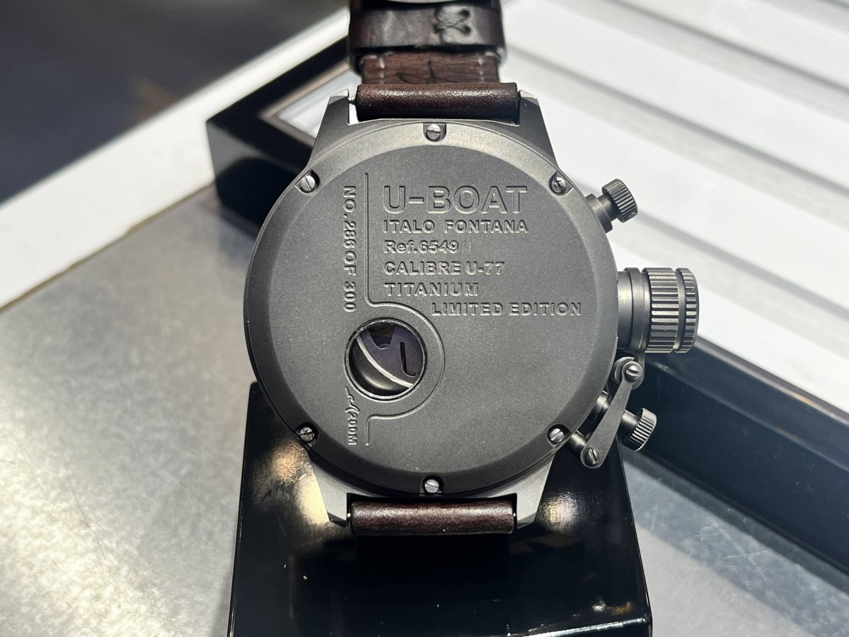 U-Boat Classico Titanium Chrono U-72 Horloge 6549