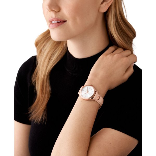 City Diamonds - Michael Kors Slim Runway horloge MK7467
