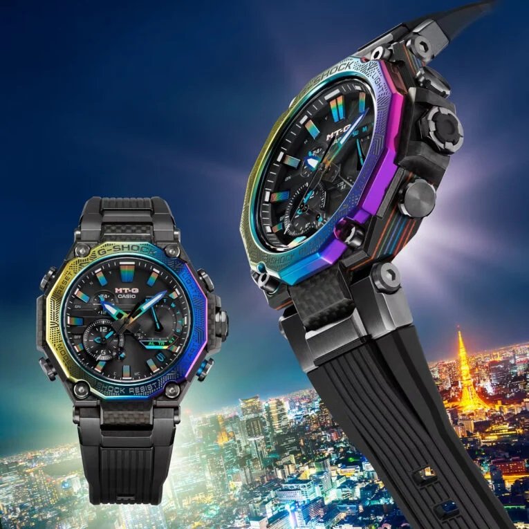 G-Shock MT-G City Rainbow horloge MTG-B2000YR-1AER