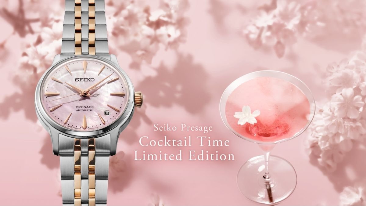 Seiko Presage Cocktail Time Limited Edition horloge SRPM06J1