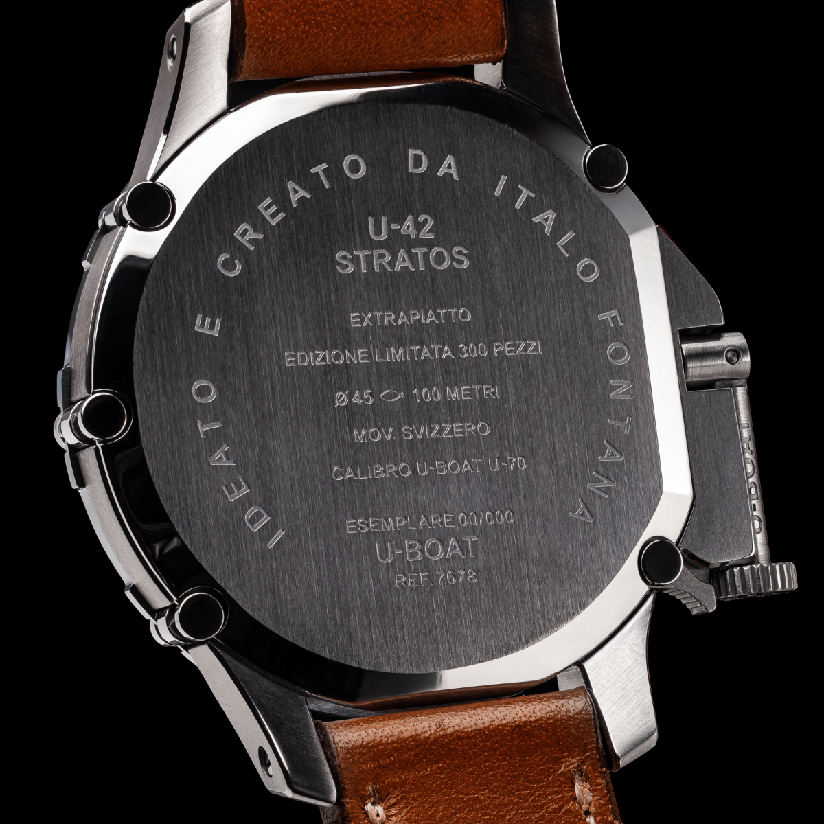 U-Boat U-42 Stratos 45 BE horloge 7678/U