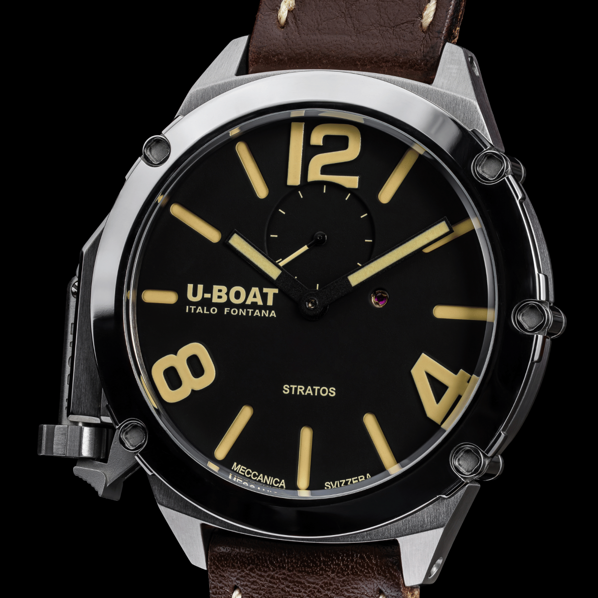 U-Boat U-42 Stratos 45 BK horloge 7677/U