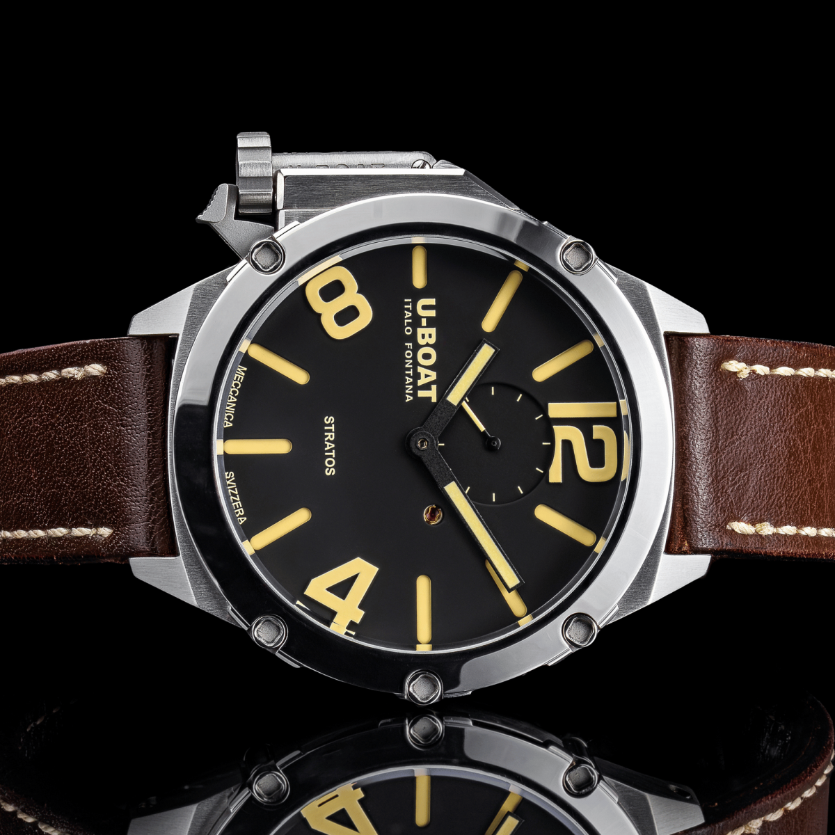 U-Boat U-42 Stratos 45 BK horloge 7677/U