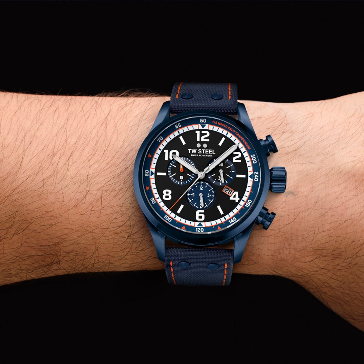 TW Steel WRC Swiss Volante Special Edition horloge SVS312