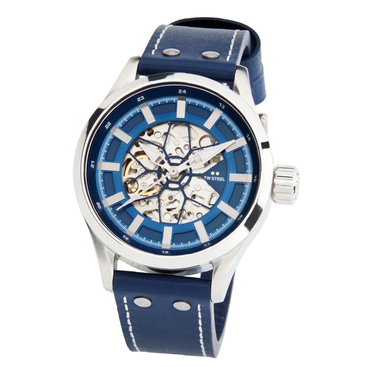 TW Steel Volante Skeleton horloge VS132