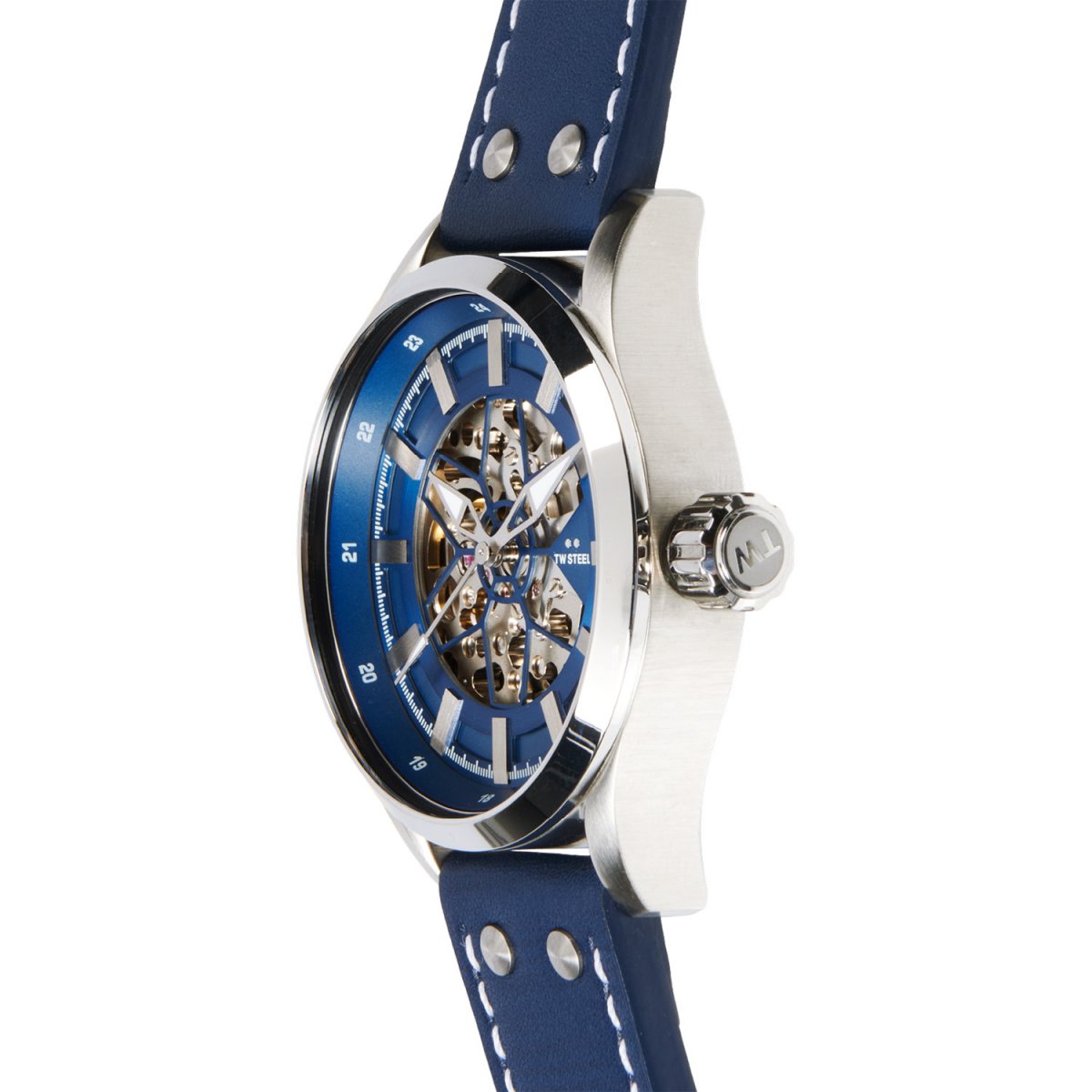 TW Steel Volante Skeleton horloge VS132