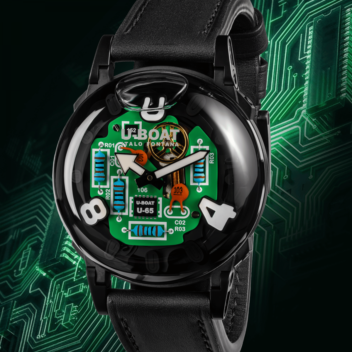 U-Boat U-65 Tek PVD horloge 3365
