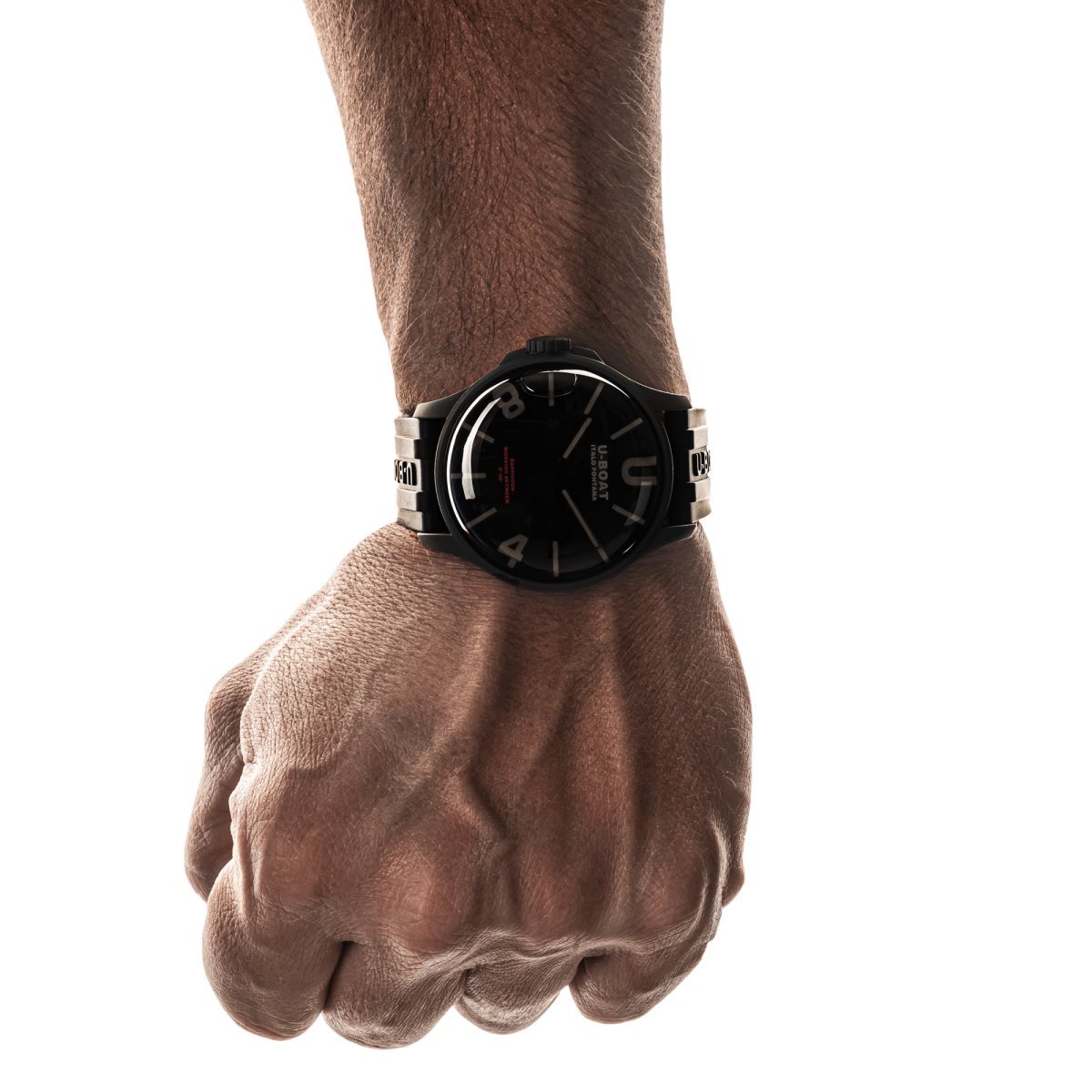 U-Boat Darkmoon 44 MM BK Black Curved PVD horloge 9544