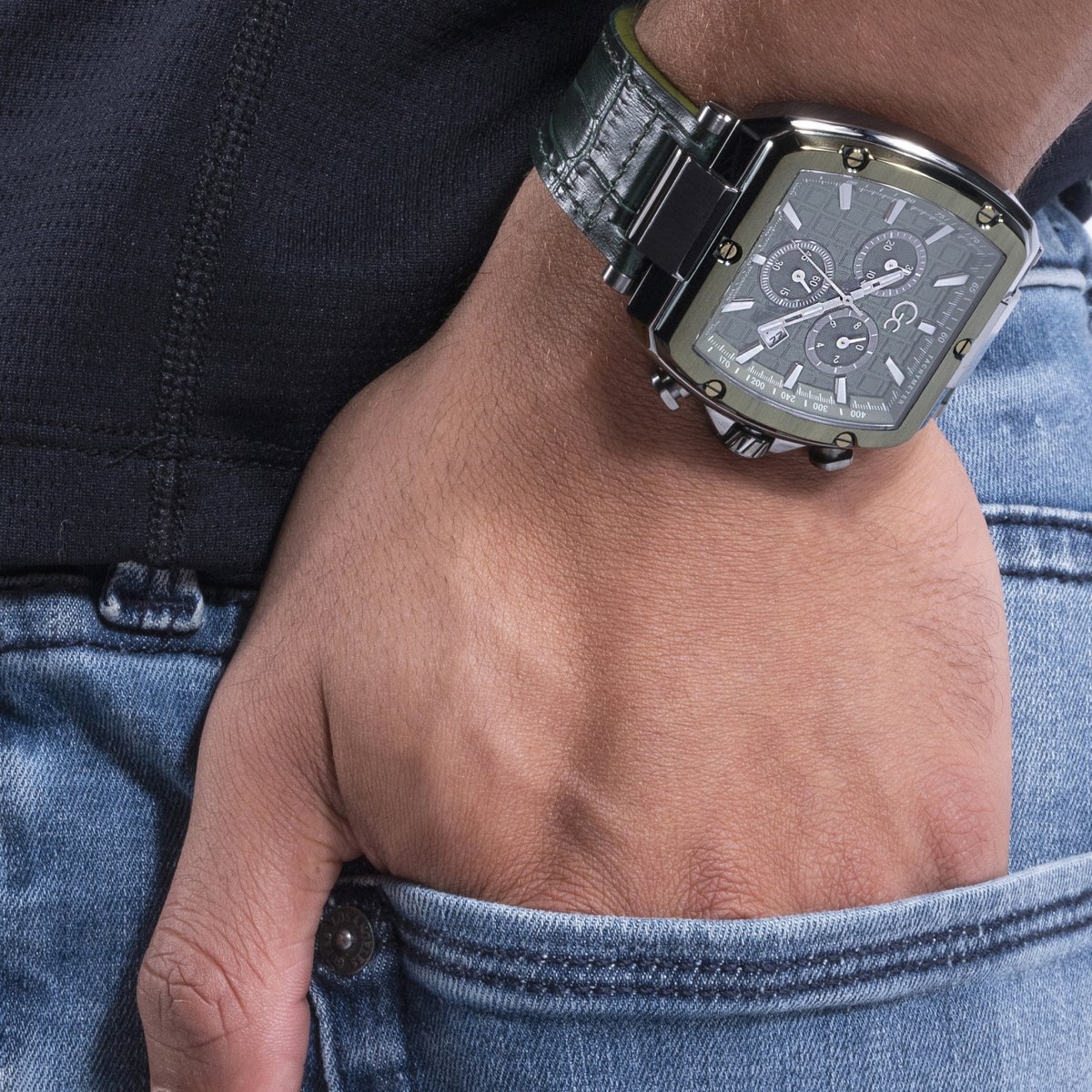 GC Watches Spirit Tonneau horloge Y83011G9MF