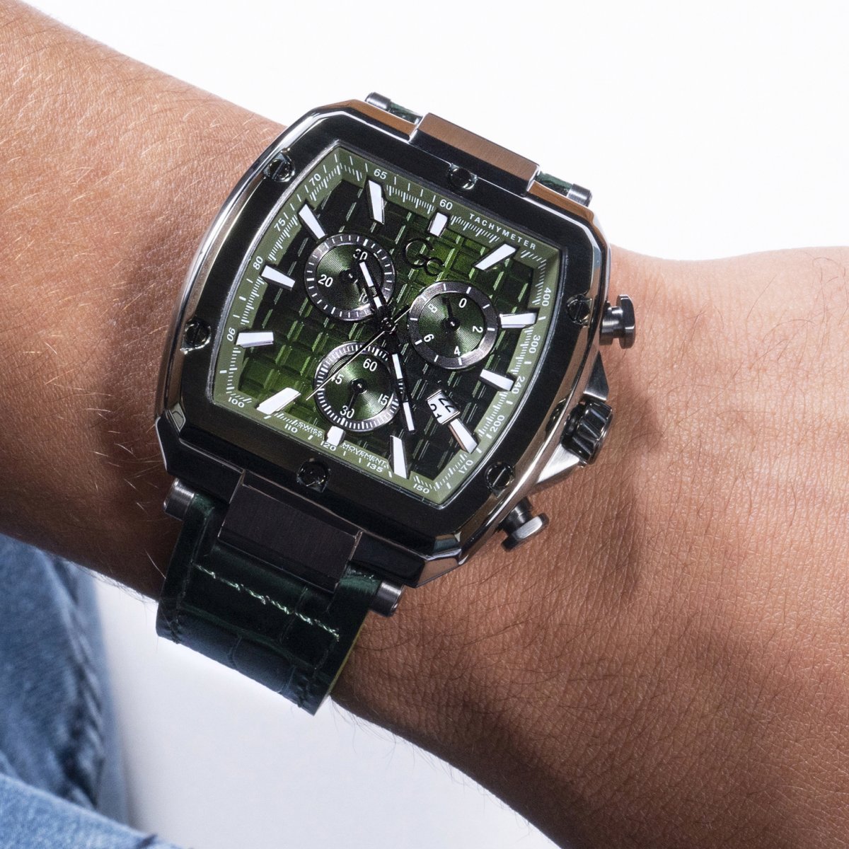 GC Watches Spirit Tonneau horloge Y83011G9MF