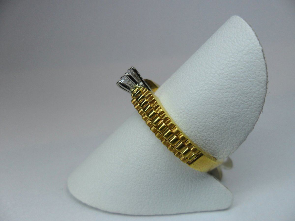 Rolex solitaire ring